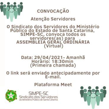 Convocação para Assembleia Geral Ordinária Virtual