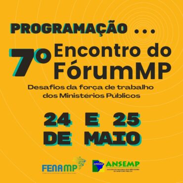 7° Encontro do FórumMP – Programação dos dois dias de evento já está disponível